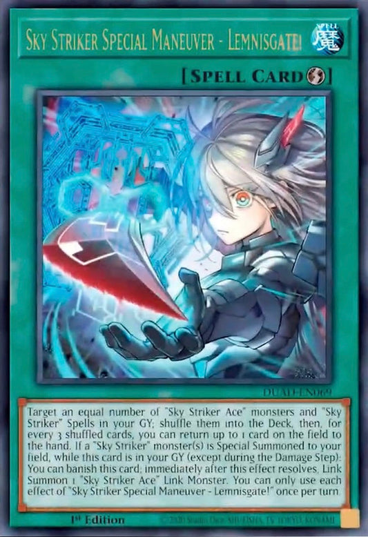 Sky Striker Special Maneuver - Lemnisgate! 1st Edition DUAD (Ultra Rare) EU English