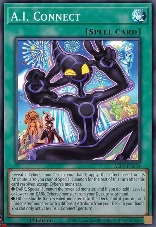A.I. Connect 1st Edition ALIN (Super Rare) EU English