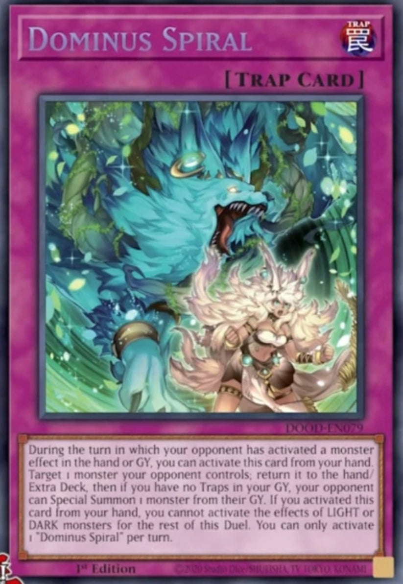Dominus Spiral 1st Edition DOOD (Secret Rare) EU English