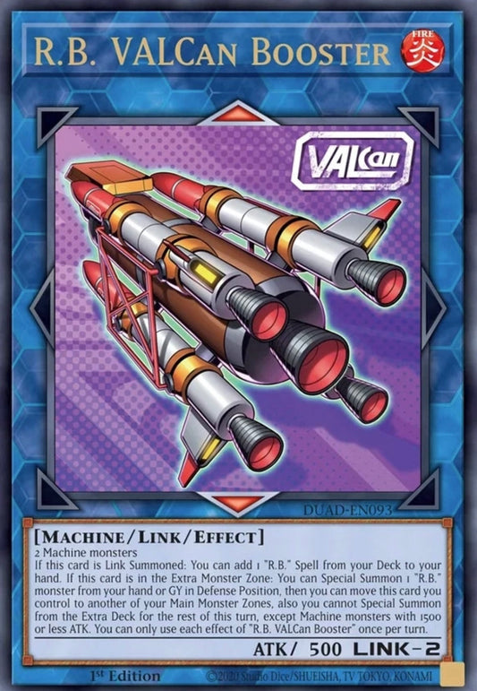 R.B. VALCan Booster 1st Edition DUAD (Ultra Rare) EU English