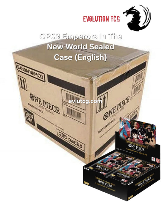 One Piece OP09 English Sealed Case (12x Booster Boxes)