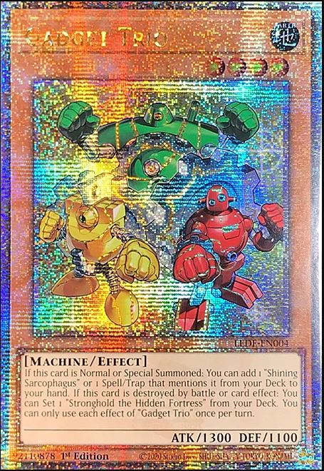 Gadget Trio LEDE Quarter Century Secret Rare EU English