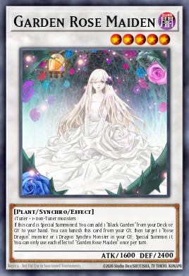 Garden Rose Maiden 1st Edition DOOD (Starlight Rare) EU English