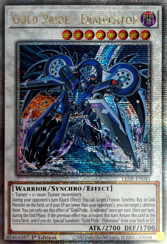 Gold Pride - Eradicator LEDE Quarter Century Secret Rare EU English