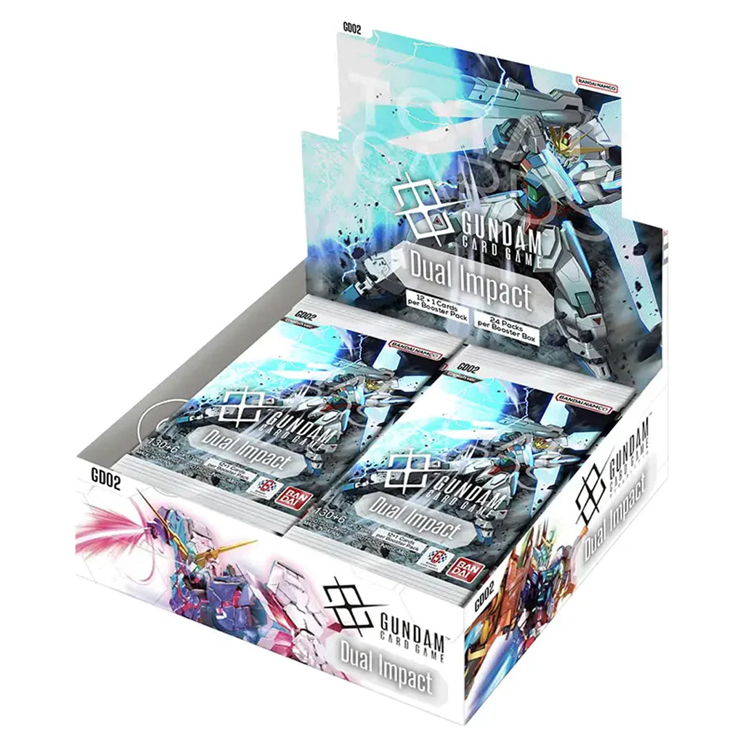 Gundam TCG: Dual Impact Booster Box (GD02) - English Edition, Factory Sealed Gundam TCG: Dual Impact Booster Box (GD02) - English Edition, Factory Sealed