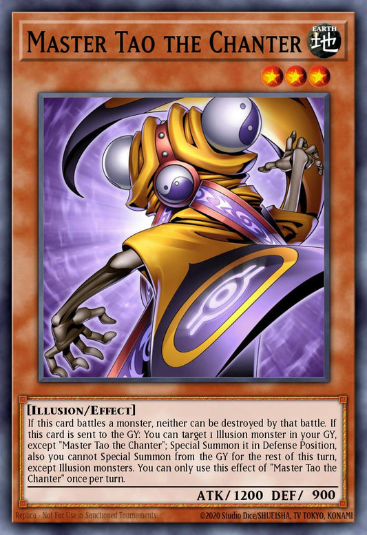 Master Tao the Chanter 1st Edition PHRE (Rare) EU English