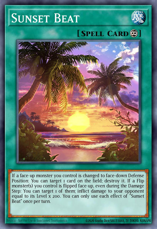 Sunset Beat 1st Edition PHRE (Rare) EU English