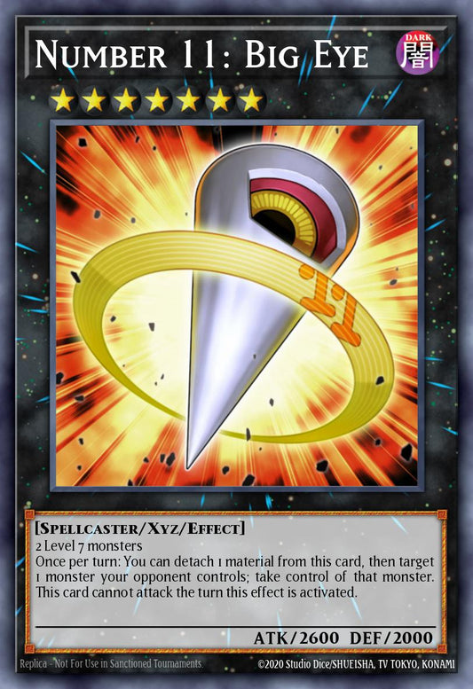 Number 11: Big Eye 1st Edition PHRE (Rare) EU English