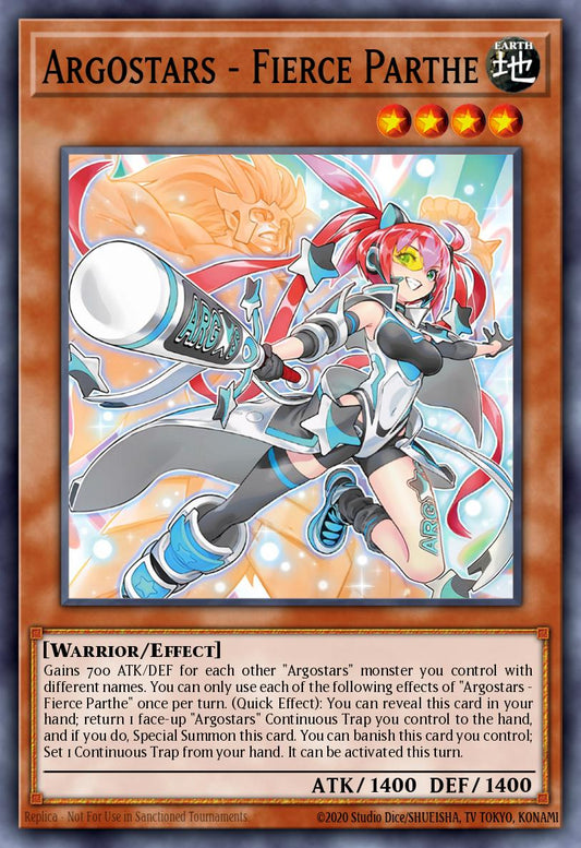 Argostars - Fierce Parthe 1st Edition ALIN (Super Rare) EU English