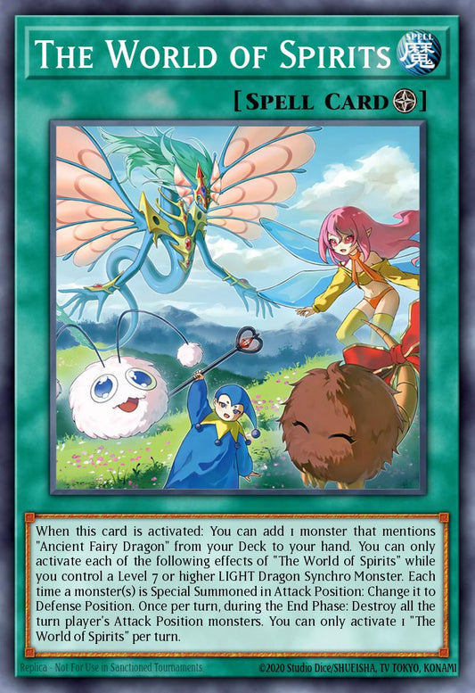 World of Spirits 1st Edition ALIN (Super Rare) EU English