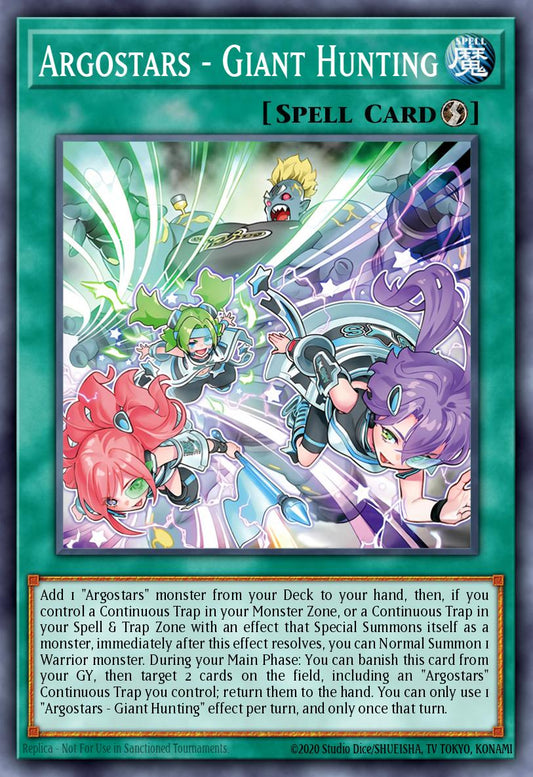 Argostars - Giantslaying 1st Edition ALIN (Super Rare) EU English