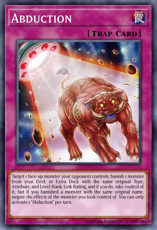 Abduction 1st Edition ALIN (Super Rare) EU English