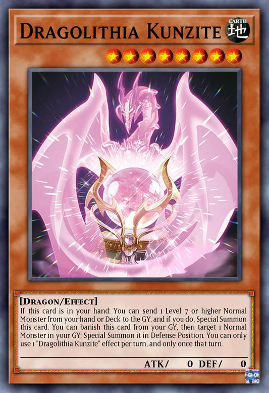 Dragolithia Kunzite 1st Edition ALIN (Super Rare) EU English