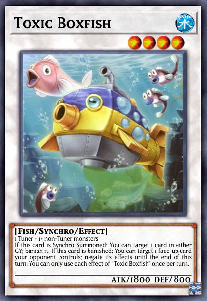 Toxic Boxfish 1st Edition ALIN (Super Rare) EU English