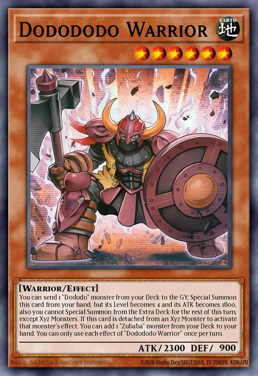 Dodododo Warrior 1st Edition DUAD (Ultra Rare) EU English