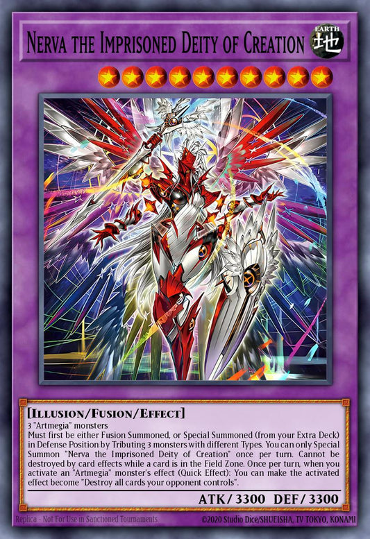 Nerva the Power Patron of Creation 1st Edition DUAD (Starlight Rare) EU English