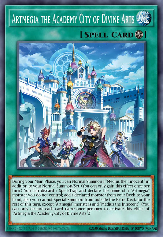 Artmage Academic Arcane Arts Acropolis 1st Edition DUAD (Starlight Rare) EU English
