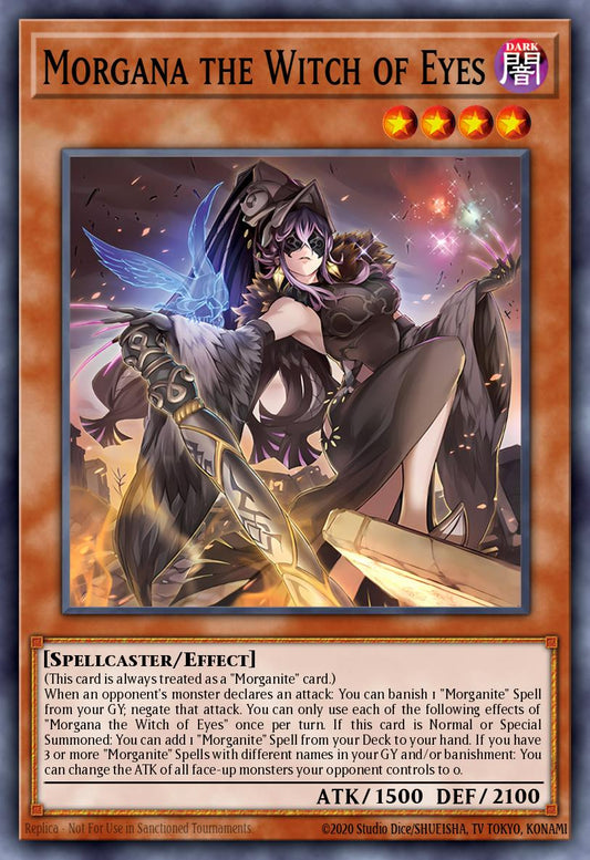 Morgana the Witch of Eyes 1st Edition DUAD (Super Rare) EU English