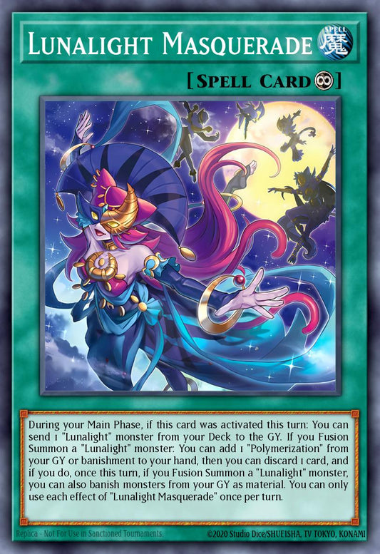Lunalight Masquerade 1st Edition DUAD (Common) EU English