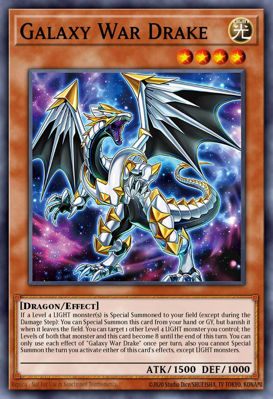 Galaxy War Drake 1st Edition DUAD (Super Rare) EU English
