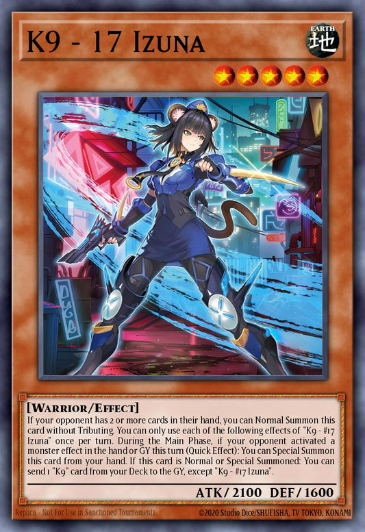 K9-17 Izuna 1st Edition JUSH (Ultra Rare) EU English