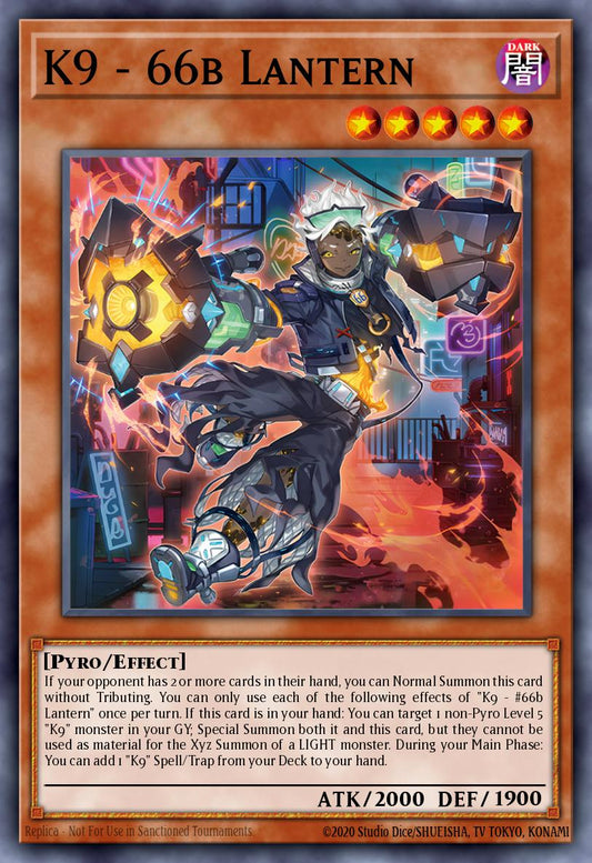 K9-66B Lantern 1st Edition JUSH (Super Rare) EU English