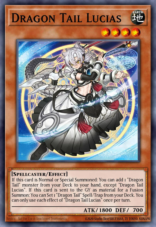 Dracotail Lukias 1st Edition JUSH (Ultra Rare) EU English