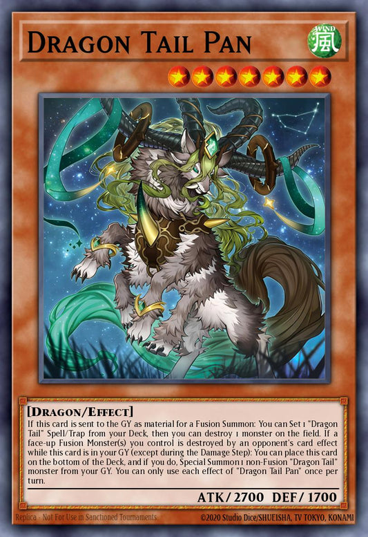 Dracotail Pan 1st Edition JUSH (Super Rare) EU English