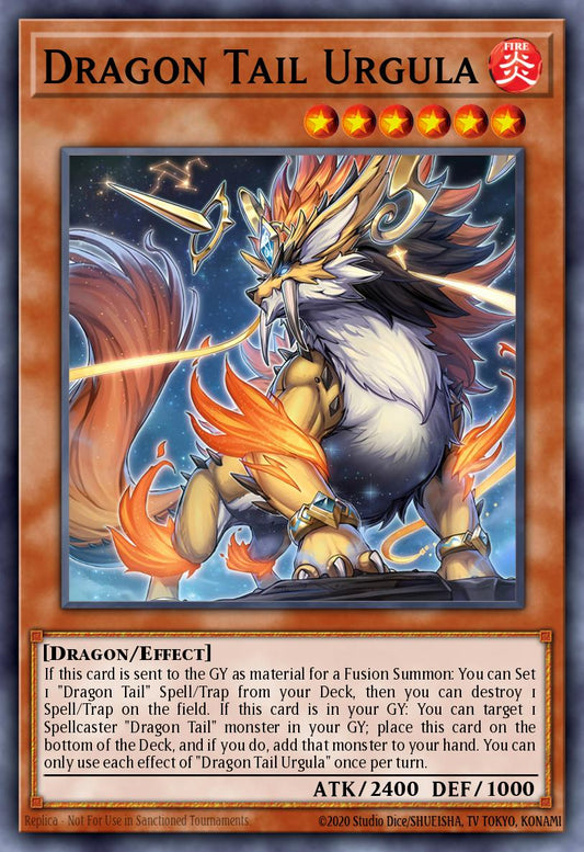 Dracotail Urgula 1st Edition JUSH (Super Rare) EU English