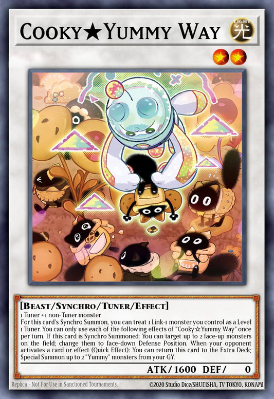 Cooky★Yummy Way 1st Edition JUSH (Super Rare) EU English