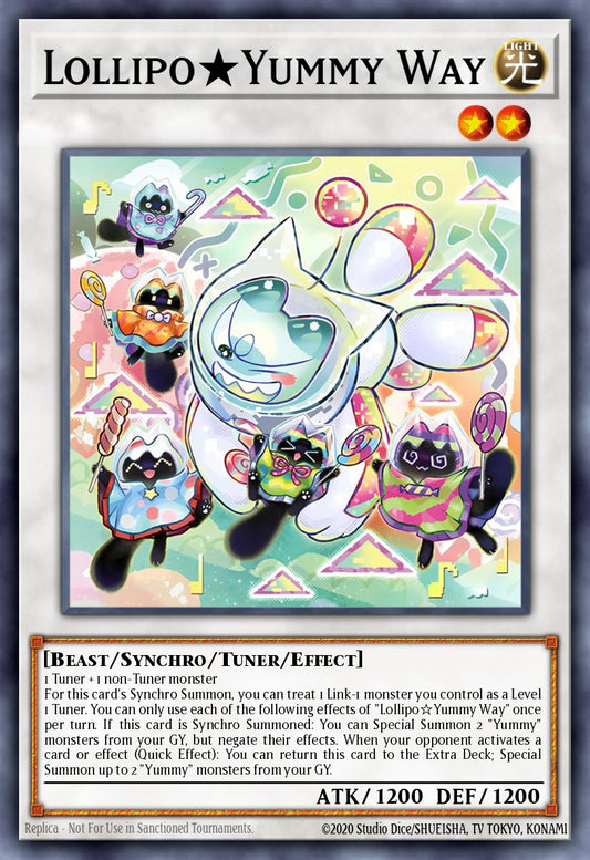 Lollipo★Yummy Way 1st Edition JUSH (Super Rare) EU English