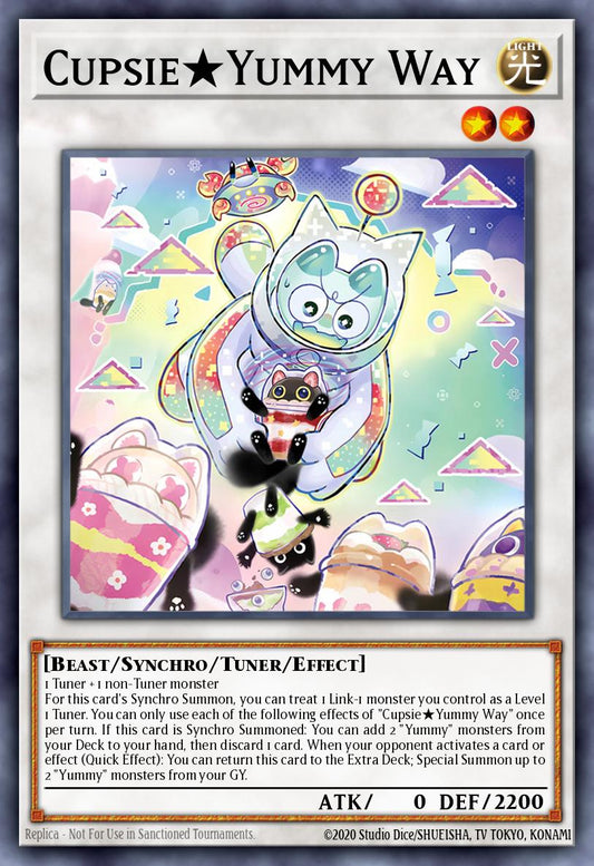 Cupsy★Yummy Way 1st Edition JUSH (Super Rare) EU English