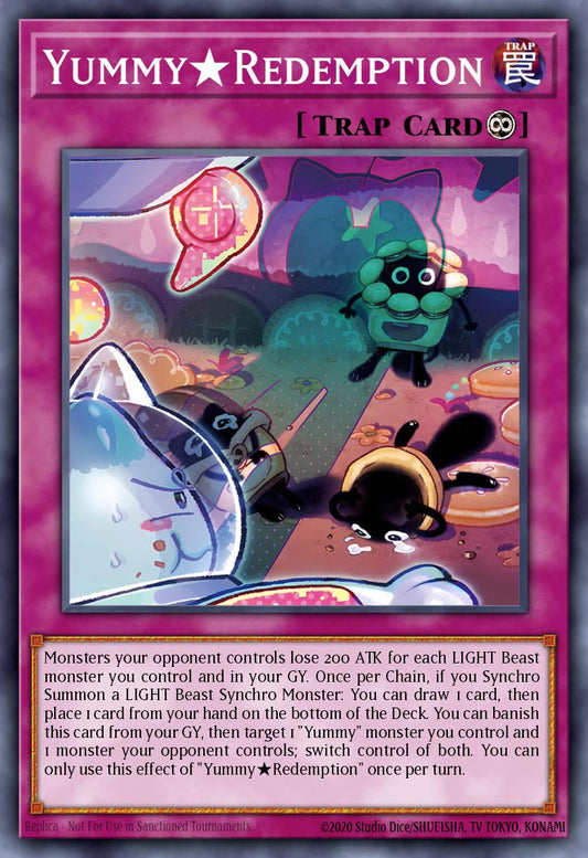 Yummy★Redemption 1st Edition JUSH (Super Rare) EU English