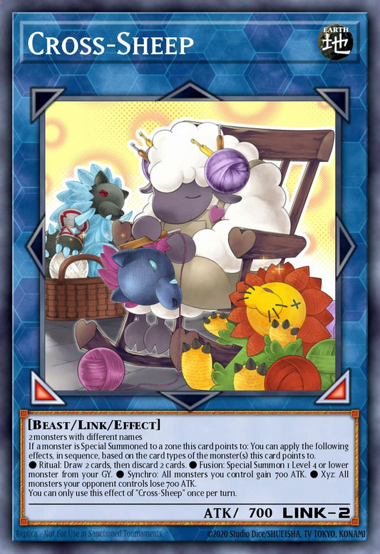 Cross-Sheep 1st Edition JUSH (Rare) EU English