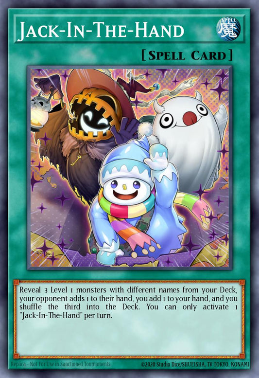 Jack-In-The-Hand 1st Edition JUSH (Super Rare) EU English