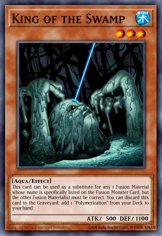 King of the Swamp 1st Edition JUSH (Collectors Rare) EU English