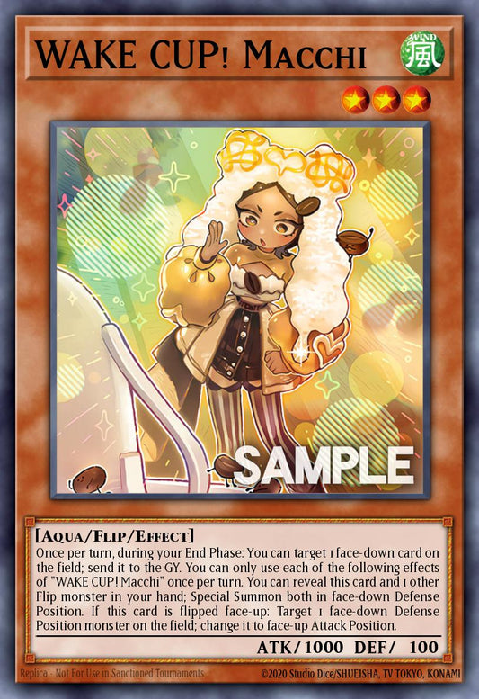 WAKE CUP! Macchia 1st Edition DOOD (Common) EU English