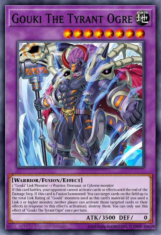 Gouki The Tyrant Ogre 1st Edition DOOD (Super Rare) EU English