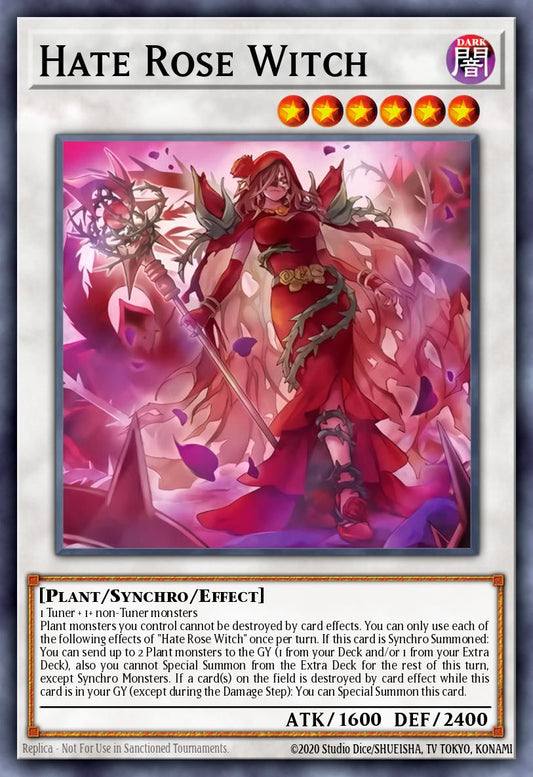 Rage Rose Witch 1st Edition DOOD (Starlight Rare) EU English