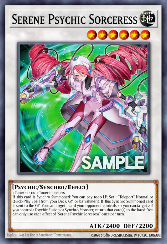 Serene Psychic Sorceress 1st Edition DOOD (Common) EU English