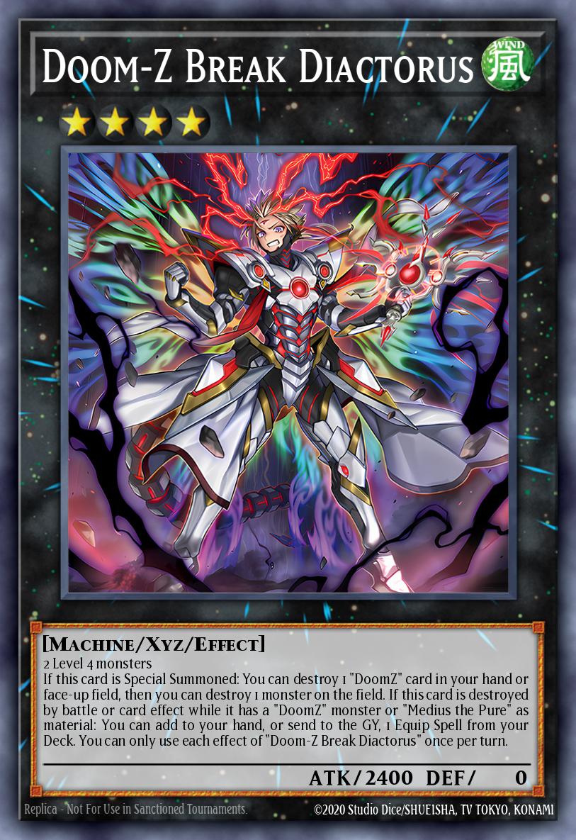 DoomZ Break - Diactorus 1st Edition DOOD (Super Rare) EU English