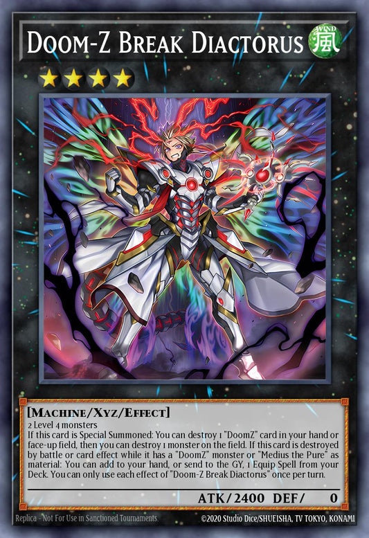 DoomZ Break - Diactorus 1st Edition DOOD (Super Rare) EU English