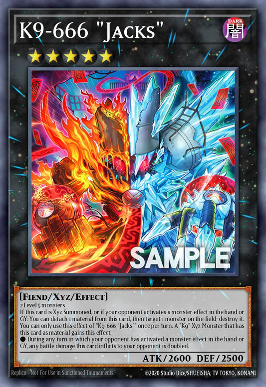 K9-66X "Jacks" 1st Edition DOOD (Super Rare) EU English
