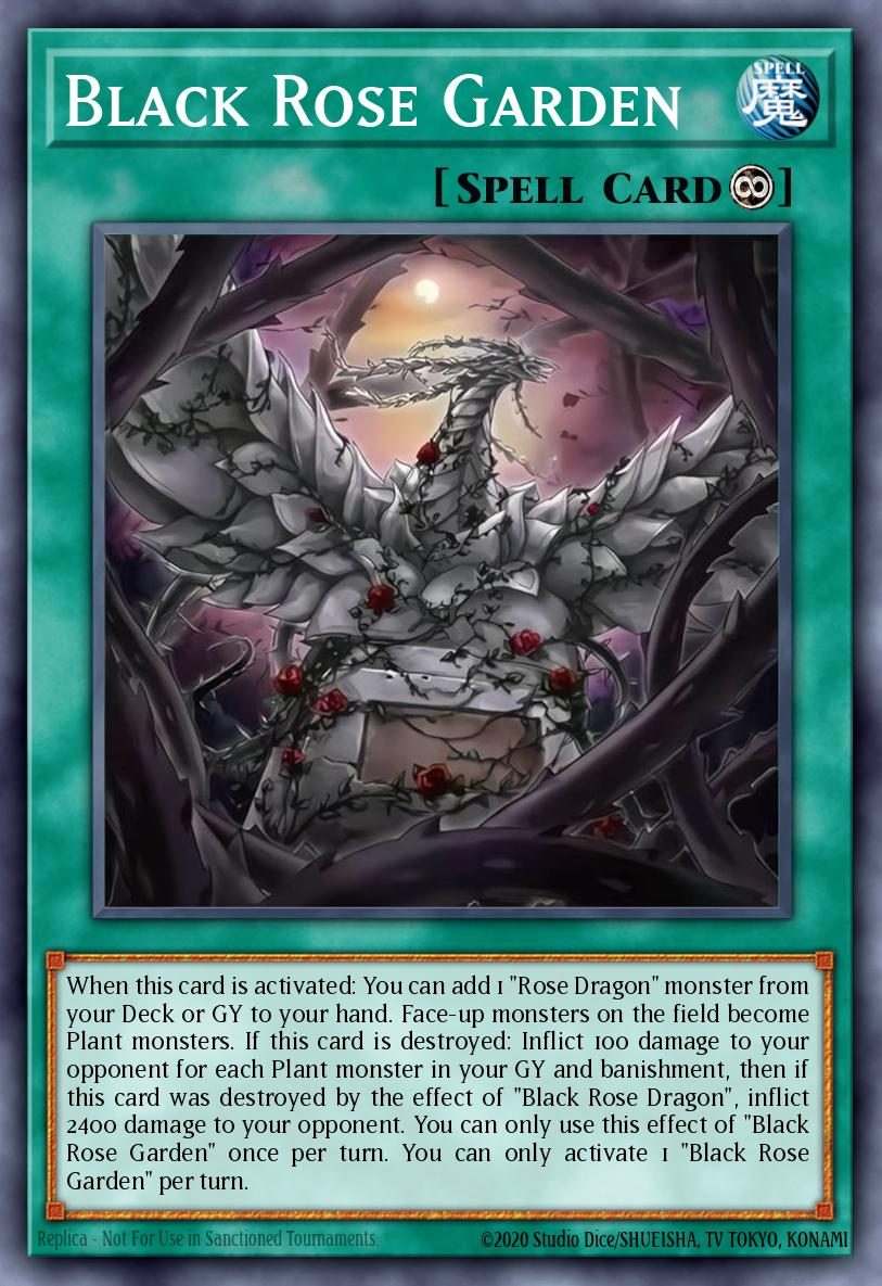 Black Rose Garden 1st Edition DOOD (Starlight Rare) EU English