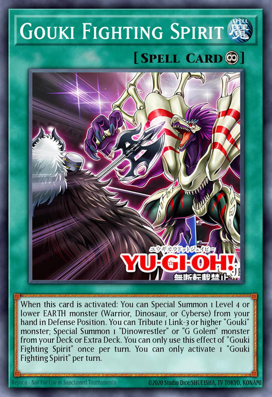 Gouki Gameface 1st Edition DOOD (Common) EU English