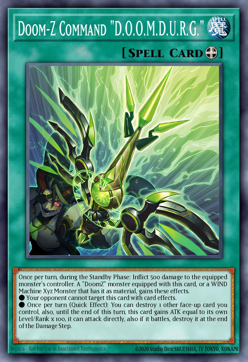 DoomZ Command "D.O.O.M.D.U.R.G." 1st Edition DOOD (Super Rare) EU English