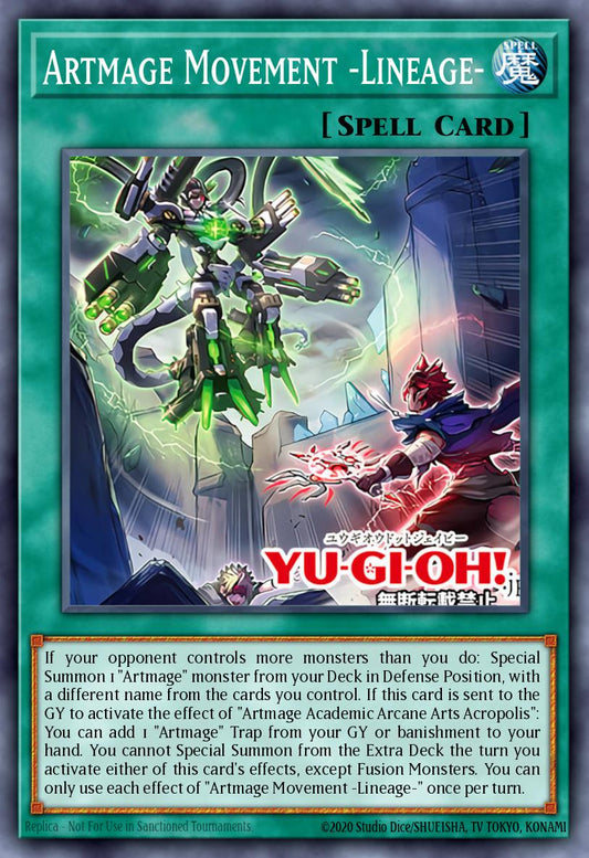 Artmage Movement -Pedigree- 1st Edition DOOD (Common) EU English