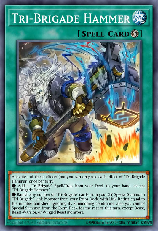 Tri-Brigade Hammer 1st Edition DOOD (Super Rare) EU English