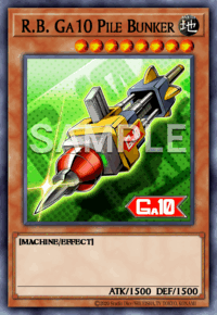 R.B. Ga10 Pile Bunker 1st Edition DOOD (Super Rare) EU English