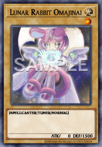 Lunar Rabbit Omajinai 1st Edition DOOD (Common) EU English